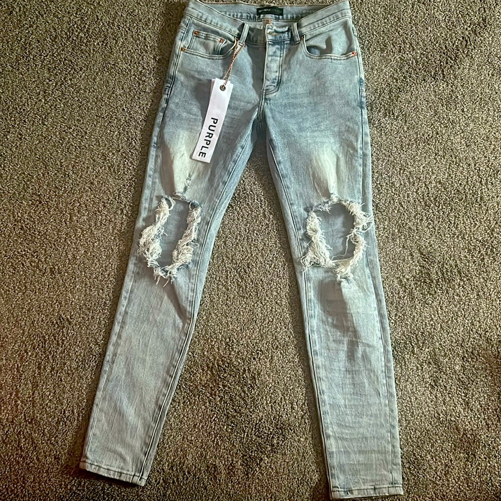 Light blue Purple Brand jeans